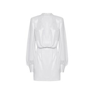 Blanca Vita Abelia Laminated Mini Dress Women